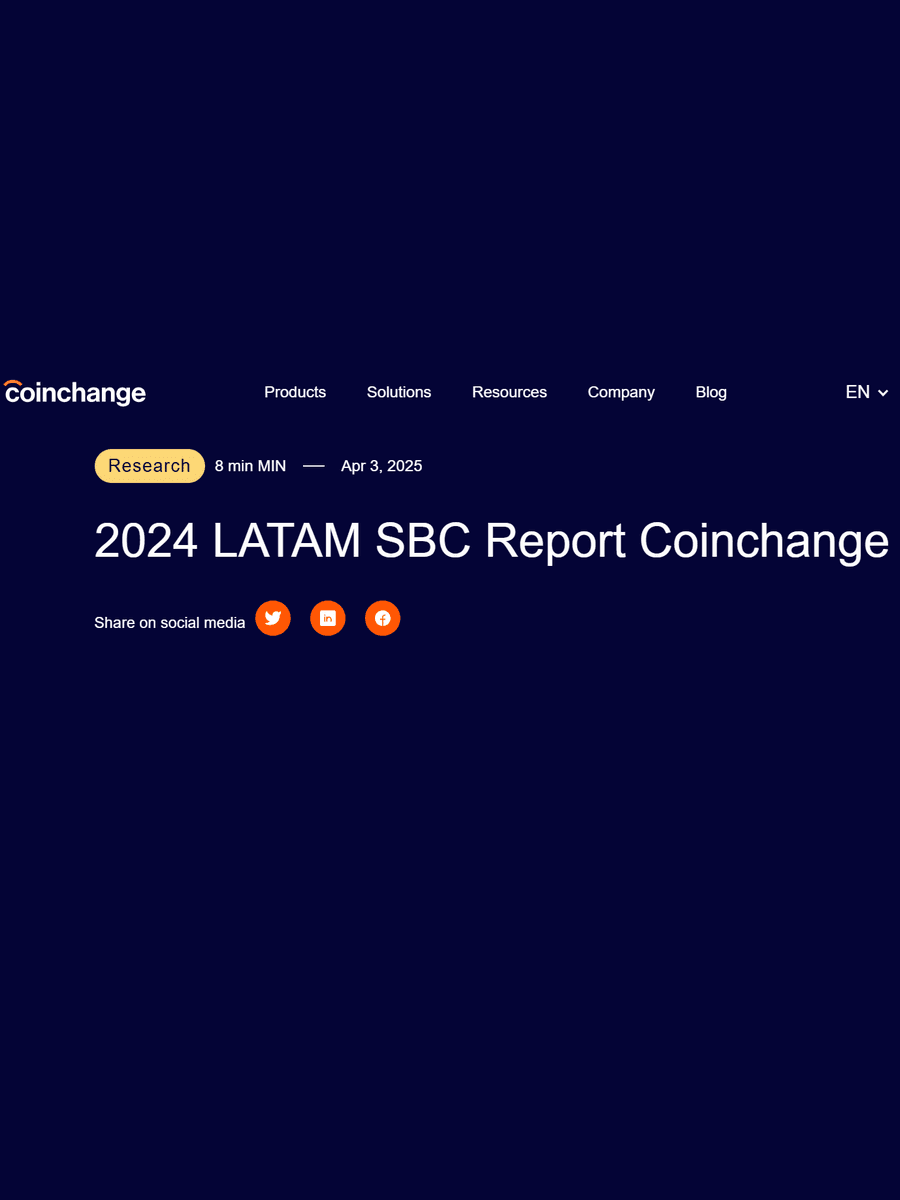 Cover of 2024 LATAM SBC Report