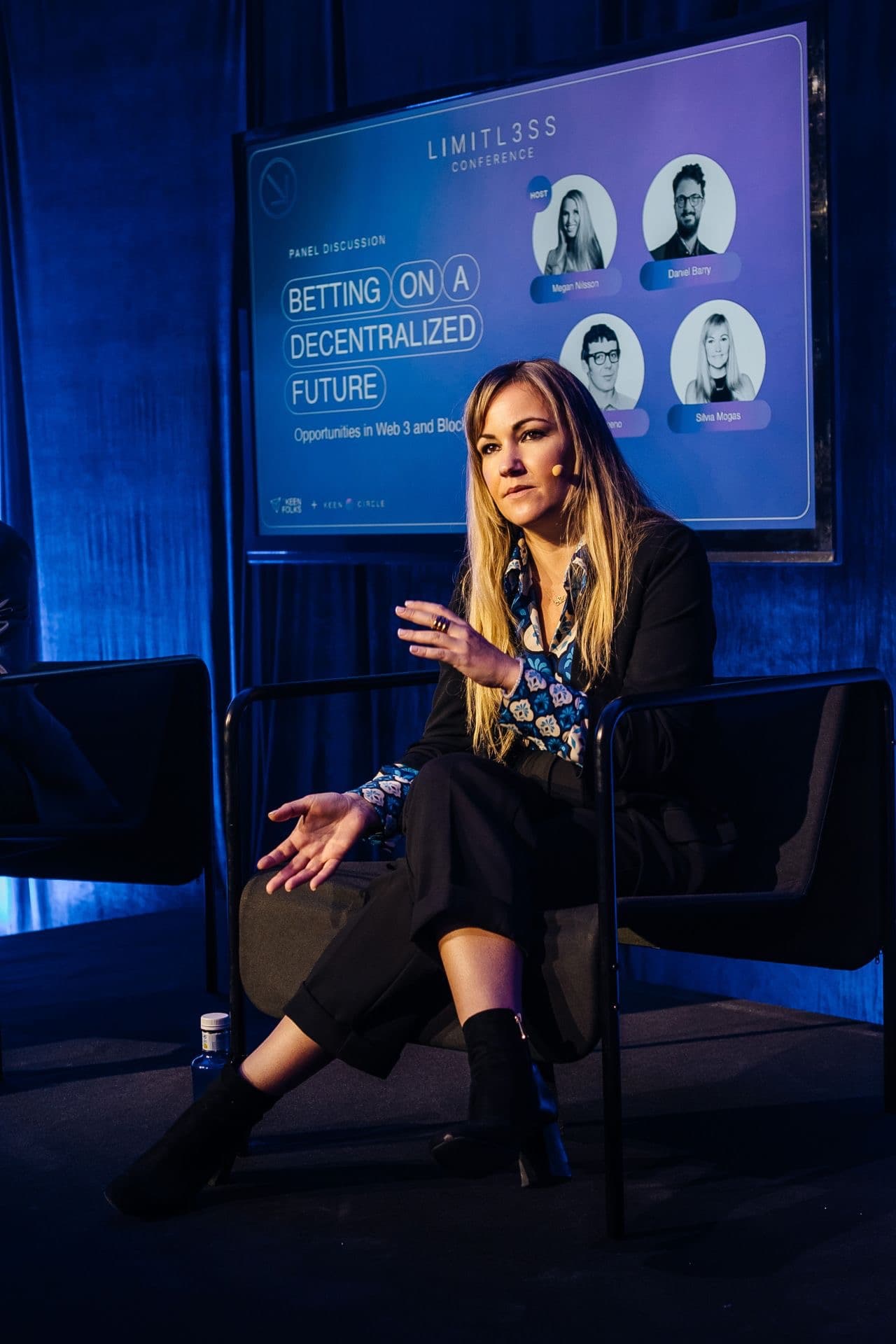 Silvia Mogas speaking