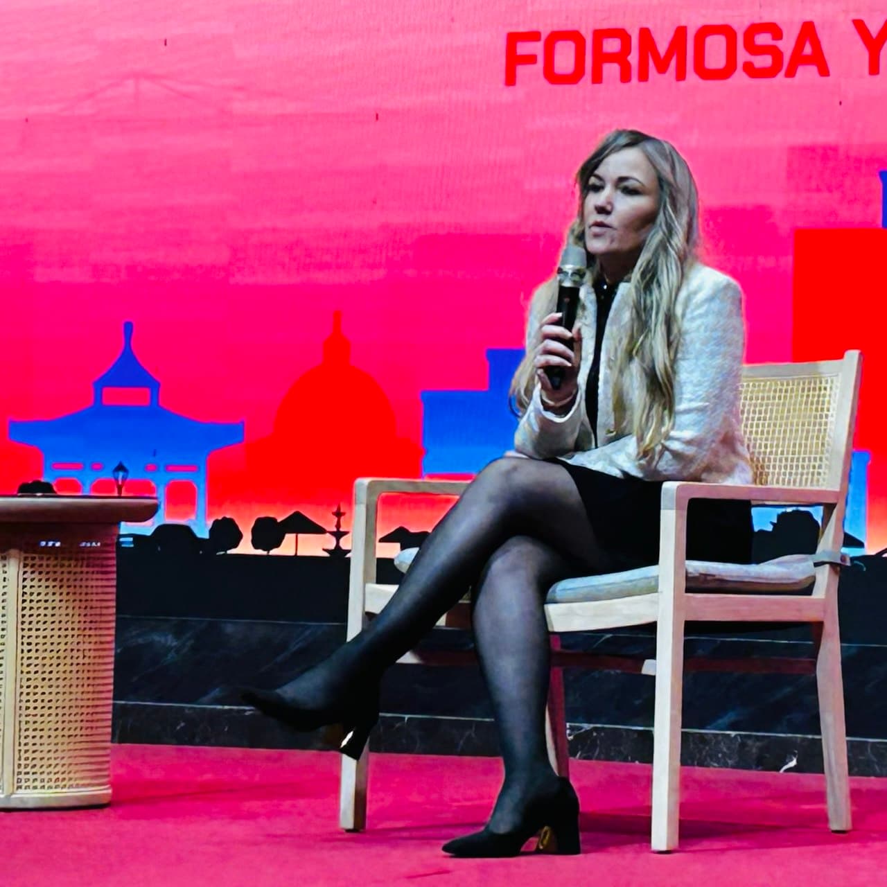 Silvia Mogas speaking