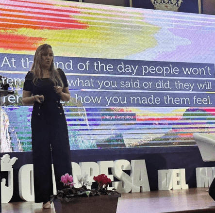 Silvia Mogas speaking