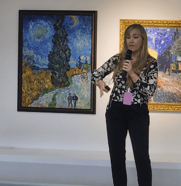 Silvia Mogas speaking
